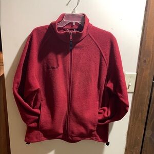 Columbia Red Fleece Jacket